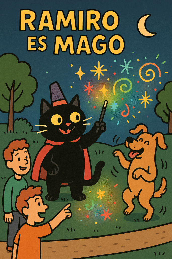 Apprendre l'espagnol avec une histoire : découvrez Ramiro, le chat magicien